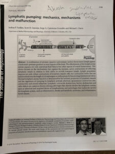 My own picture of a copy of the paper I am reading<br />This is a picture I took of the paper published through the NIH that I have been reading <br />