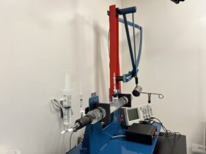 Different view of the mFPI (midline fluid percussion injury device).