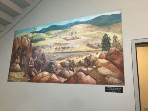 Third library painting
