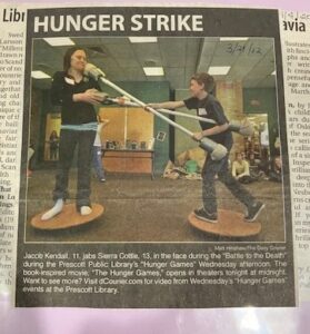Library Hunger Games