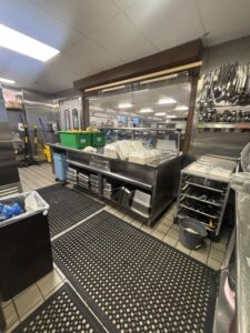 Picture of where we do a lot of meal serving for breakfast and dinners!